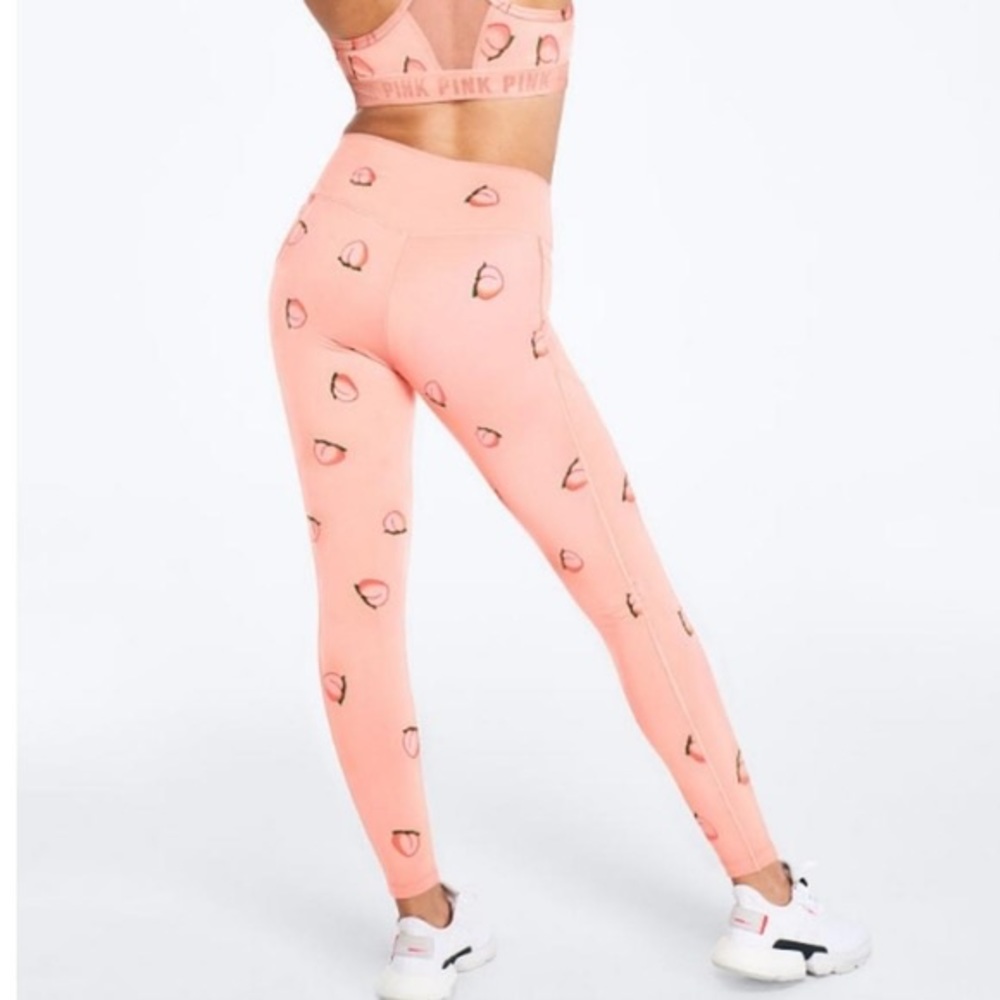 VS PINK Peach Ultimate Leggings